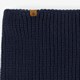 Gebreide jongens colsjaal blauw