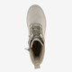 Dames veterboots lichtgrijs