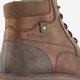 Heren veterboots donkerbruin