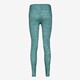 Dames sportlegging met slangenprint groen