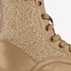 Meisjes teddy veterboots beige