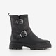 Dames biker boots zwart