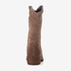 Suede meisjes western laarzen