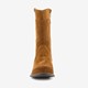 Leren meisjes western laarsjes bruin
