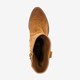 Leren meisjes western laarsjes bruin