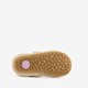 Leren meisjes babyschoenen beige