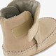Leren meisjes babyschoenen beige