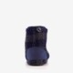 Teddy heren pantoffels blauw
