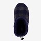 Teddy heren pantoffels blauw