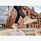 Hoge meisjes sneakers goud