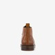 Hoge leren heren veterschoenen cognac