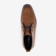 Hoge leren heren veterschoenen cognac