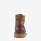 Leren heren veterboots bruin