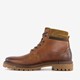 Leren heren veterboots bruin