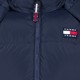 Gewatteerde heren winterjas blauw