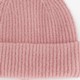 Dames muts gebreid roze