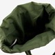 Puffer shopper schoudertas groen