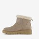 Gevoerde boots met imitatiebont taupe