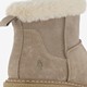 Gevoerde boots met imitatiebont taupe