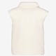 Dames teddy gilet beige