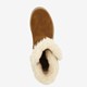 Gevoerde meisjes boots bruin cognac