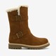 Gevoerde meisjes boots bruin cognac