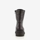 Dames veterboots zwart