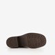Suede dames laarzen met hak bruin