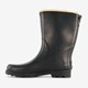 Gevoerde heren regenlaarzen zwart