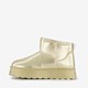 Gevoerde meisjes boots metallic goud