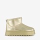 Gevoerde meisjes boots metallic goud