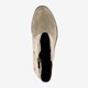 Leren meisjes western boots beige
