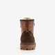 Leren heren veterboots bruin