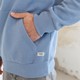 Heren hoodie lichtblauw