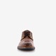 Leren heren veterschoenen cognac bruin