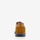 Leren heren sneakers cognac bruin