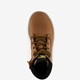 Leren jongens veterboots cognac