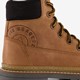 Leren jongens veterboots cognac