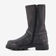 Leren meisjes biker boots