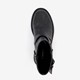 Dames biker boots met gespen grijs