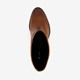 Leren dames western laarsjes cognac
