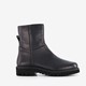 Leren dames boots zwart