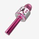 Idance bluetooth party microfoon roze