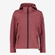 Kinder outdoor softshell jas roze