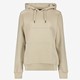 Dames hoodie beige