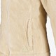 Fluffy meisjes fleece vest beige