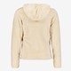 Fluffy meisjes fleece vest beige