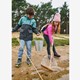 Meisjes outdoor fleece vest roze