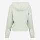 Essentials 3-Stripes Crop dames hoodie mint