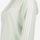 Essentials 3-Stripes Crop dames hoodie mint